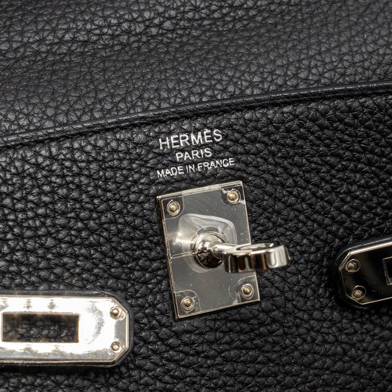 Hermes Kelly 25 togo black SHW stamp Z