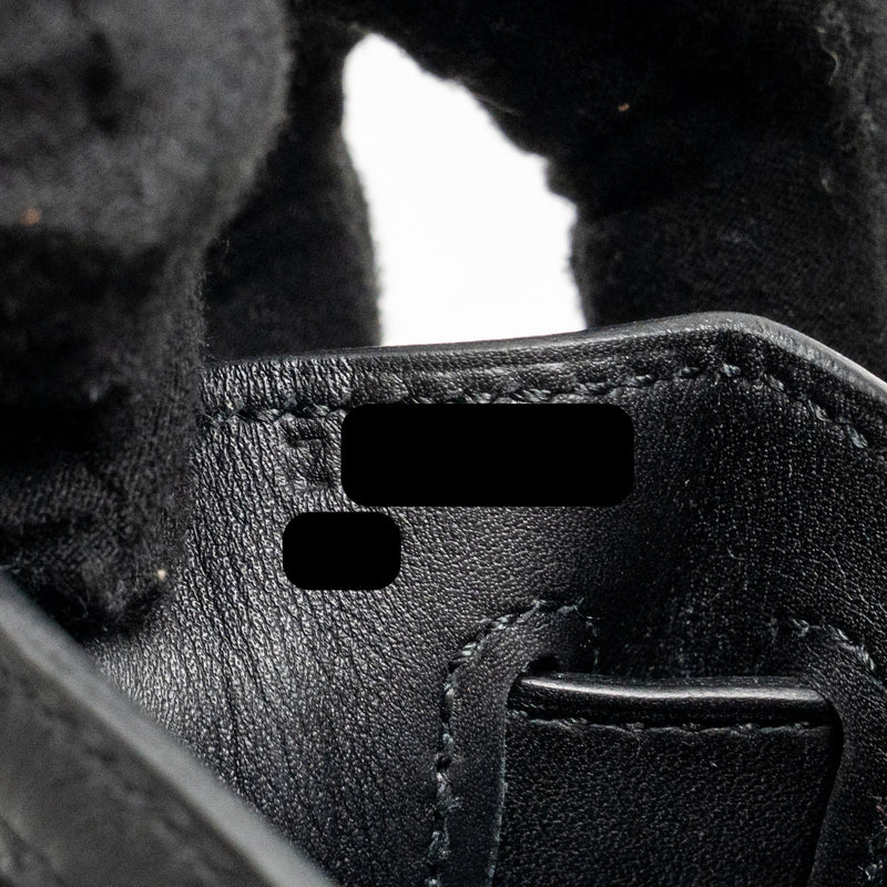 Hermes kelly 28 sellier toile H / swift ecru - black / black SHW stamp Z