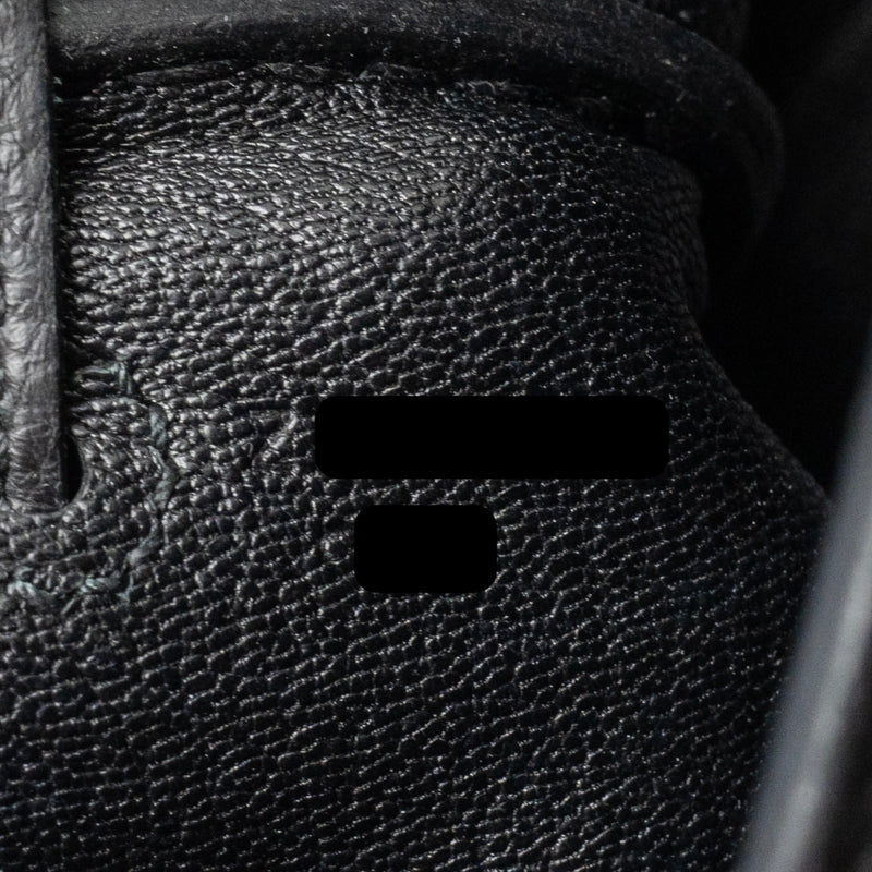 Hermes Kelly 25 togo black SHW stamp Z