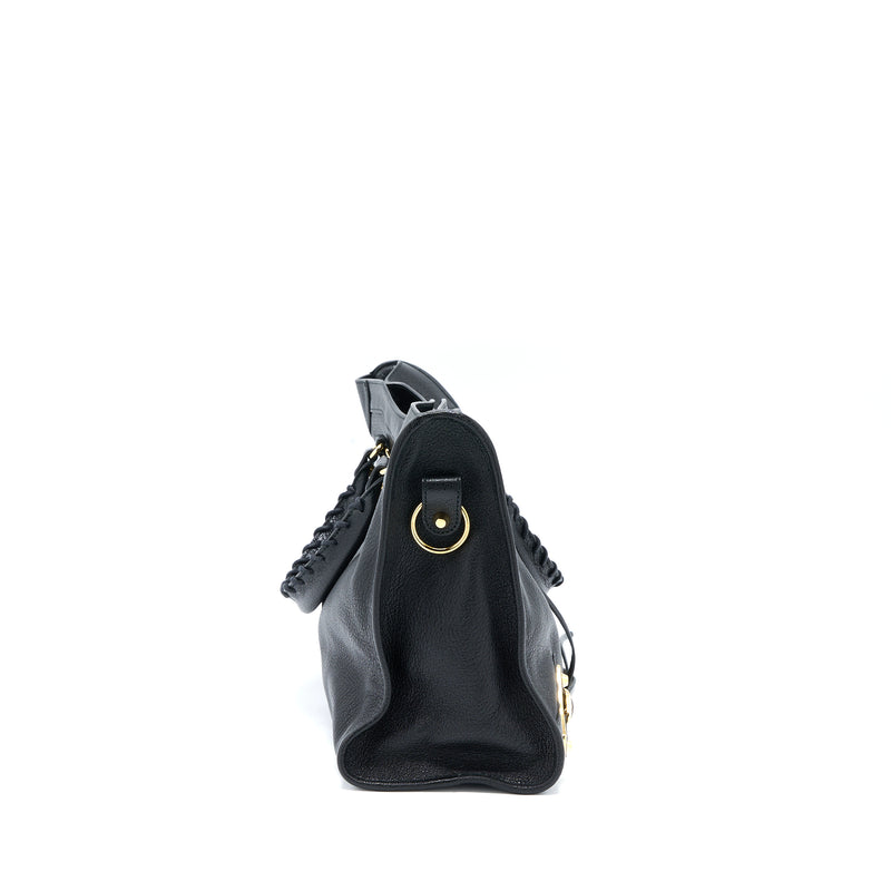 Balenciaga Edge City Bag Goatskin Black GHW