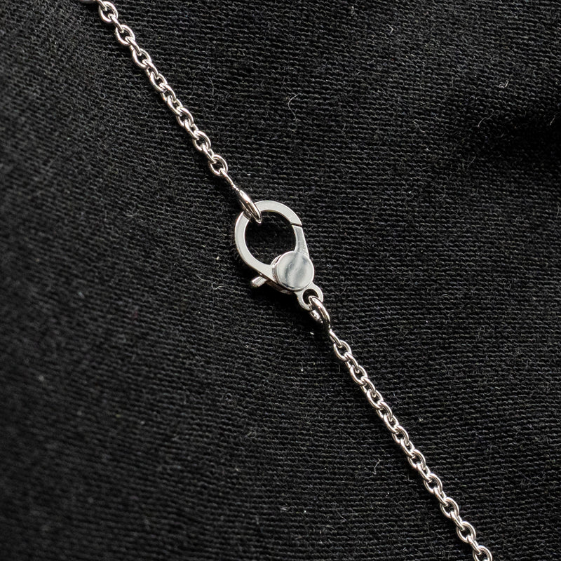 Hermes Finesse Pendant White Gold with Diamonds