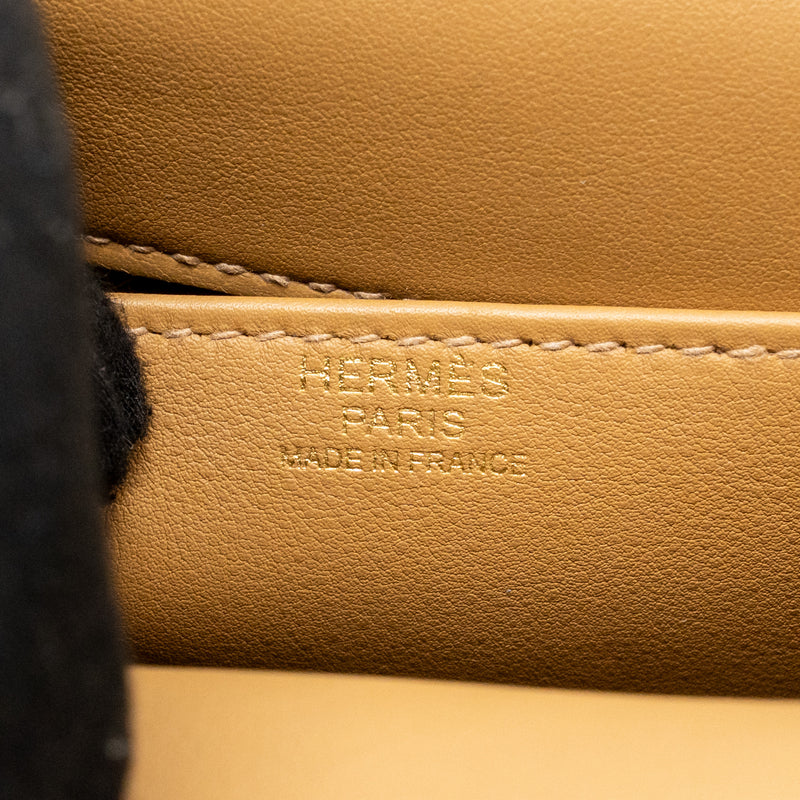 Hermes Boucle Sellier Bag Swift Biscuit GHW Stamp U