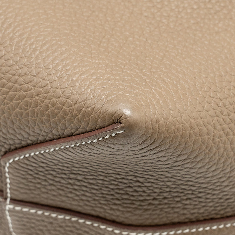 Hermes Cabasellier 46 Clemence Etoupe Stamp U