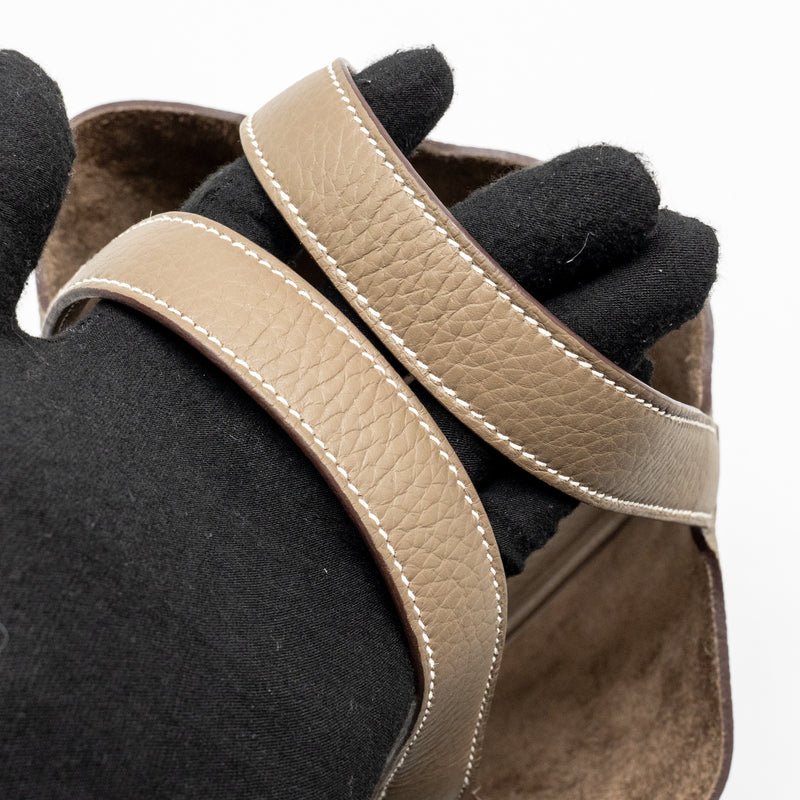 Hermes Picotin 18 lock bag Clemence Etoupe GHW stamp W