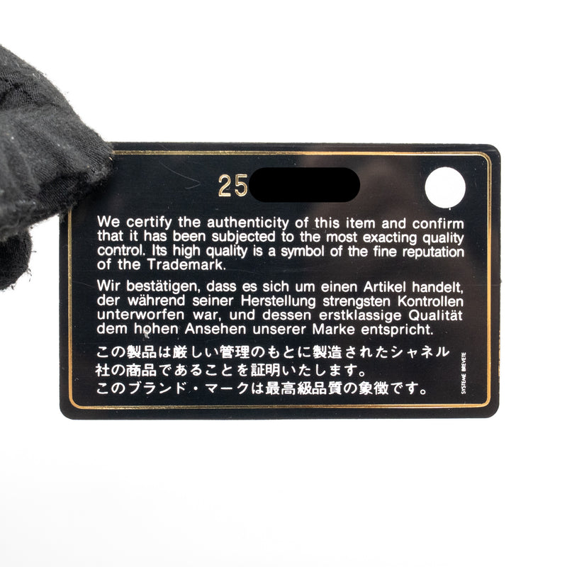 Chanel Classic Zipped Pouch Caviar Black LGHW