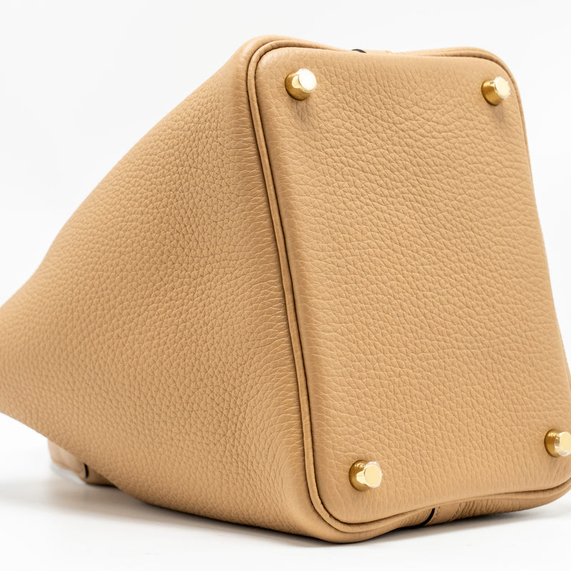 Hermes Picotin 18 Lock Bag Clemence Chai GHW Stamp U