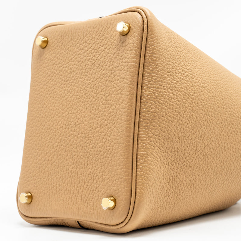 Hermes Picotin 18 Lock Bag Clemence Chai GHW Stamp U