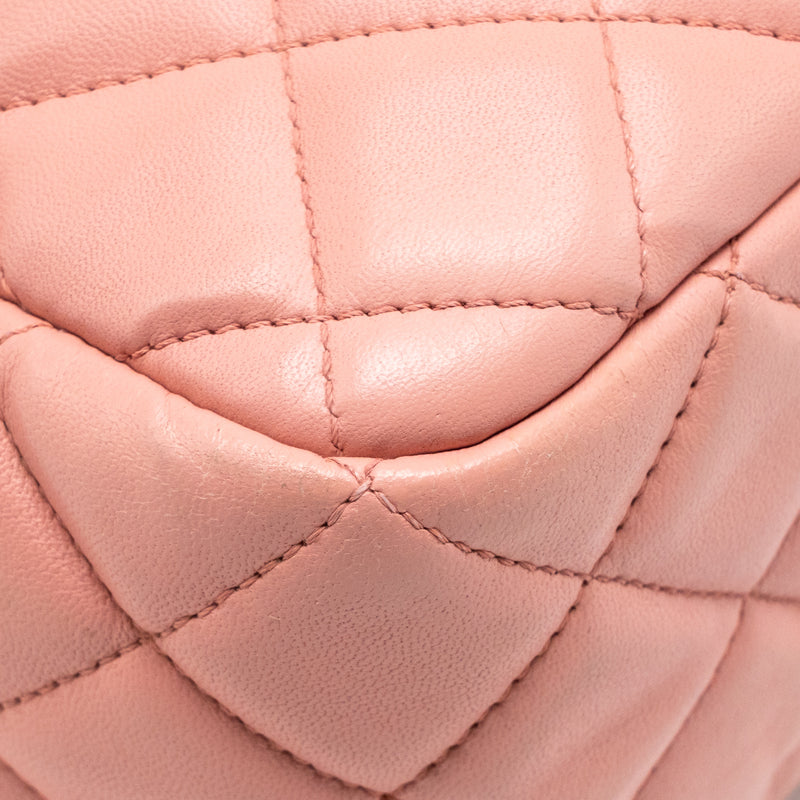 Chanel CC Camera Case with Chain Lambskin Pink SHW