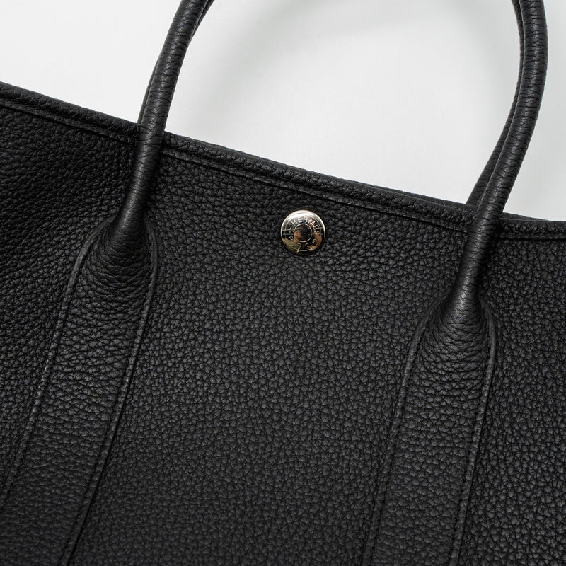 Hermes Garden Party 30 Negonda Black SHW Stamp X