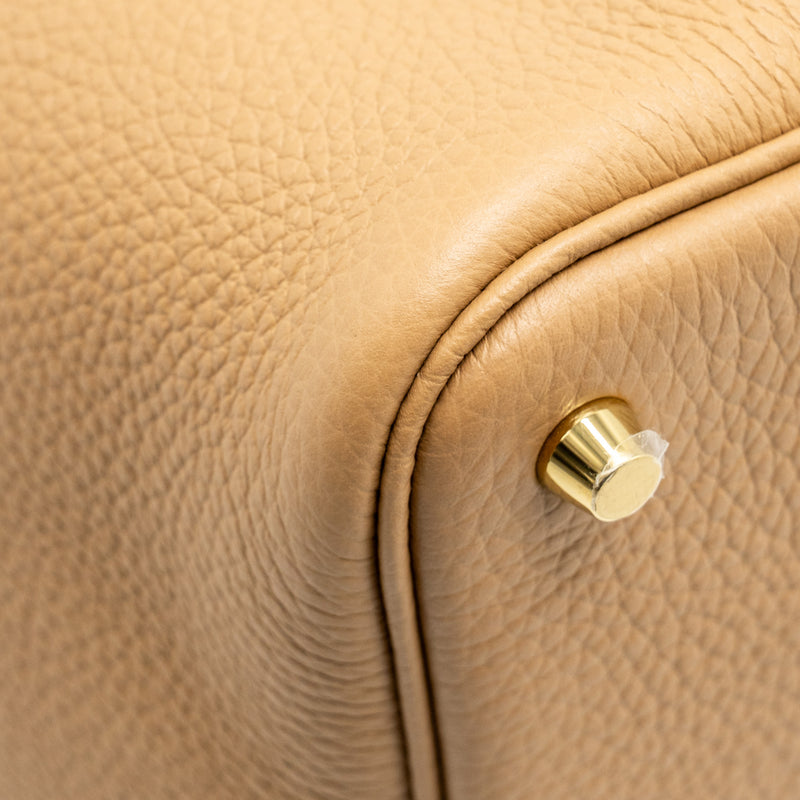 Hermes Picotin 18 Lock Bag Clemence Chai GHW Stamp U