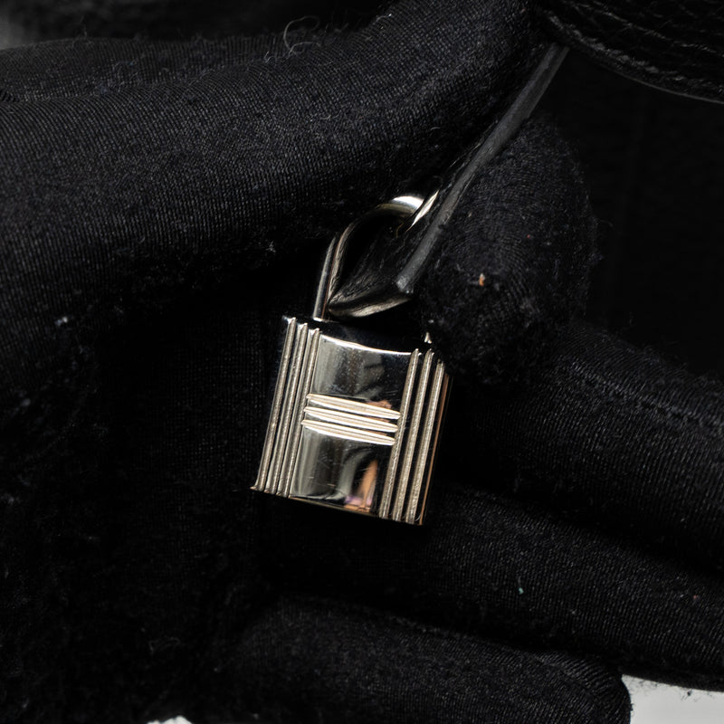 Hermes Picotin 22 Lock Bag Clemence Black SHW Stamp D