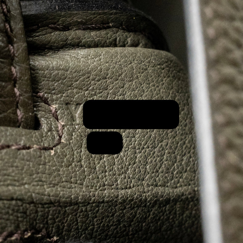 Hermes Kelly 25 Togo C6 Vert De Gris SHW Stamp Y