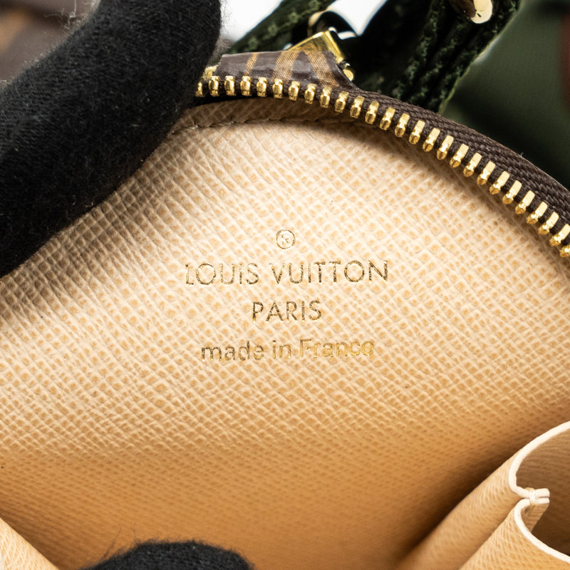 Louis Vuitton Multi Pochette Accessories Monogram Canvas Khaki GHW