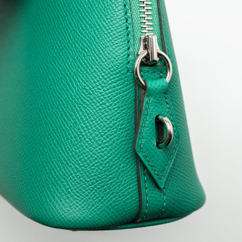 Hermes Bolide 25 Epsom Vert Jade SHW Stamp B