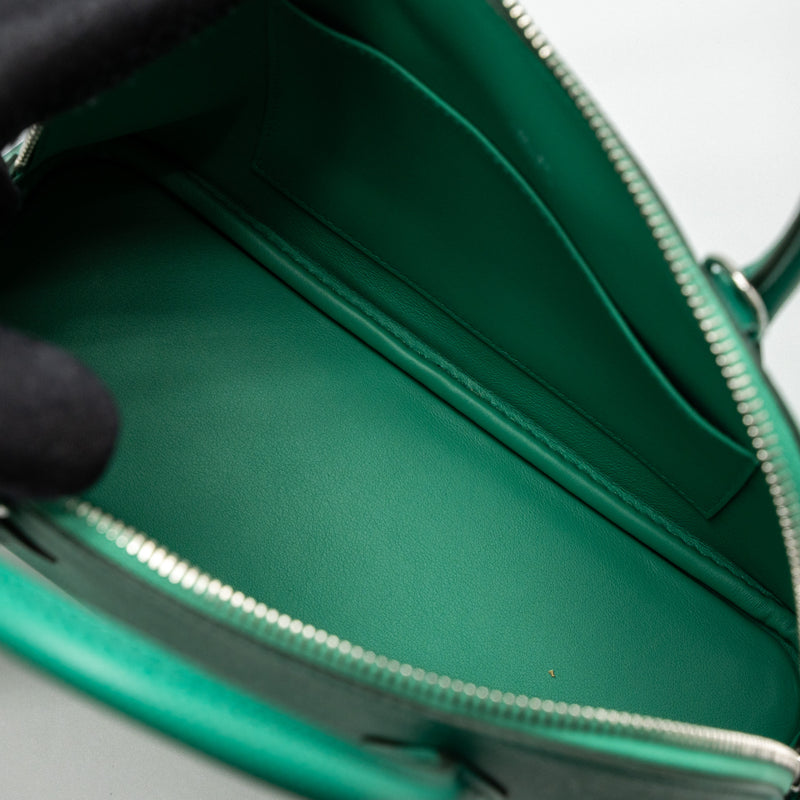 Hermes Bolide 25 Epsom Vert Jade SHW Stamp B