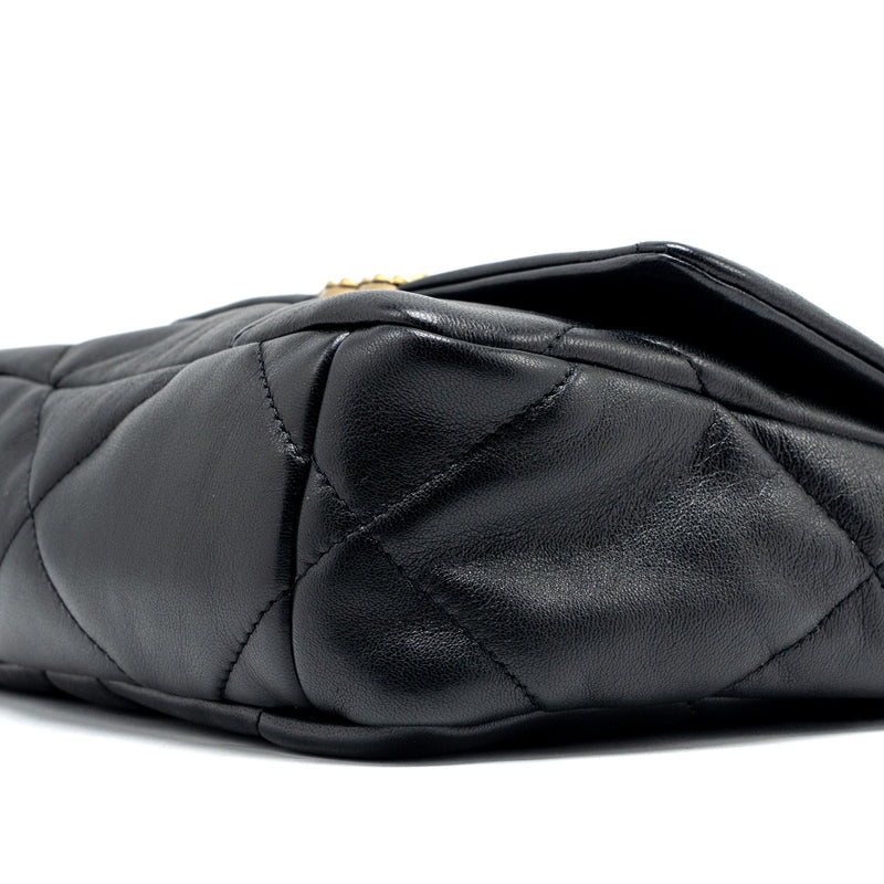 Chanel Small 19 Bag Lambskin Black Multicolour Hardware (Microchip)