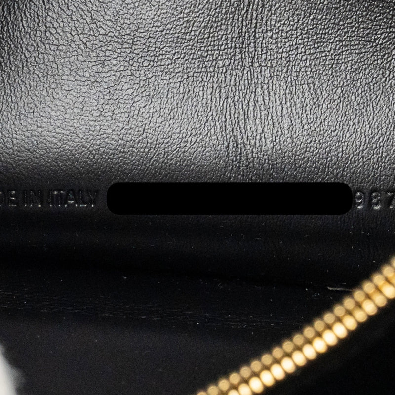 Balenciaga Medium Women’s Crush Chain Bag Calfskin Black GHW