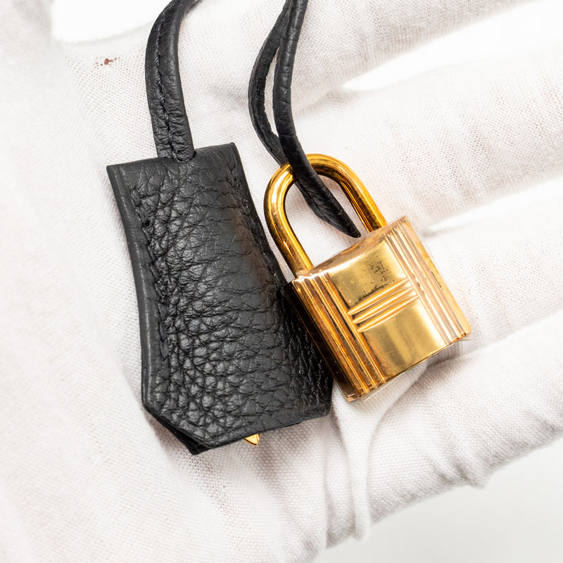 Hermes Birkin 30 Togo Black RGHW Stamp C