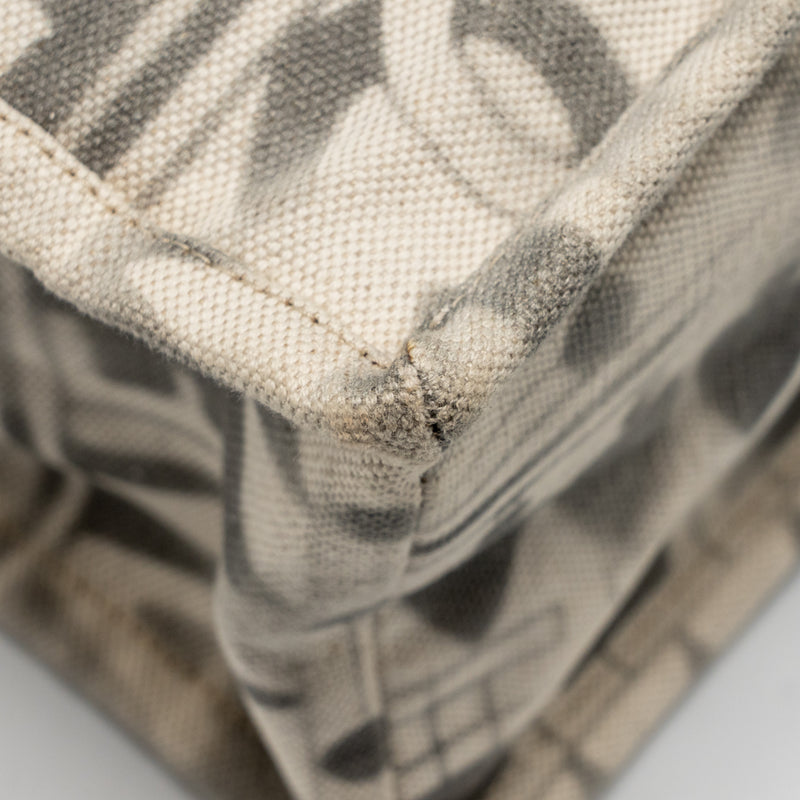 Chanel Iliad Shopping tote bag printed canvas/leather Multicoloured SHW