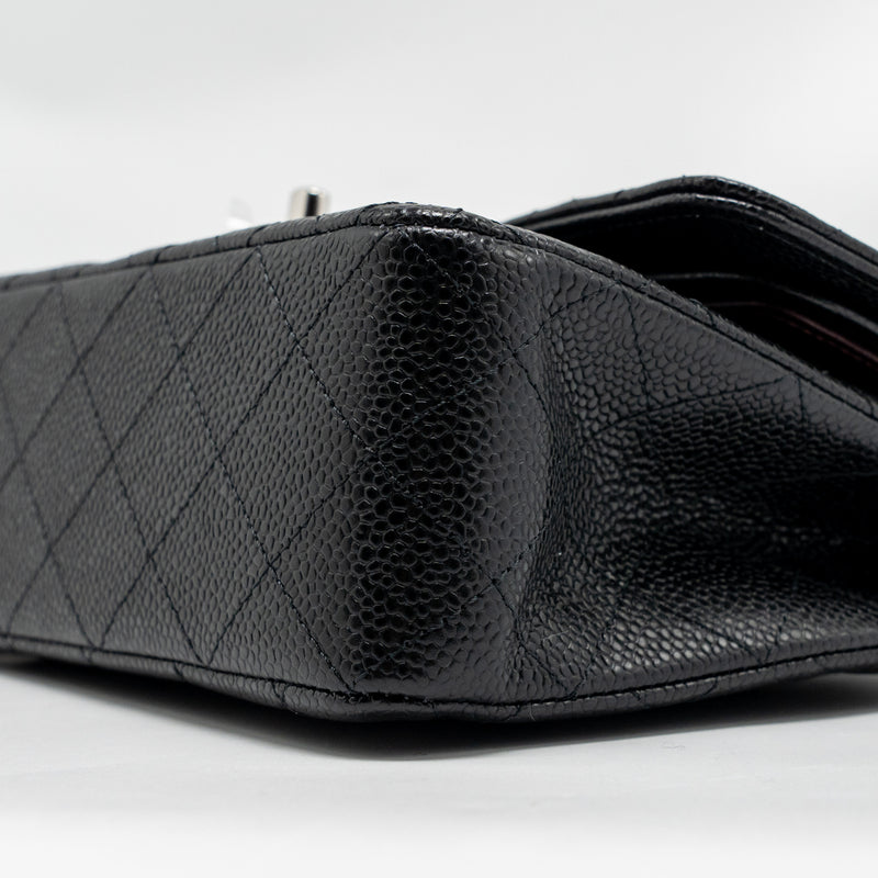 Chanel Small Classic Double Flap Bag Caviar Black SHW