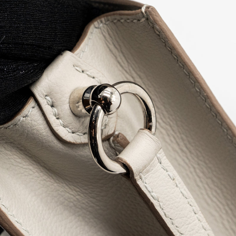 Hermes mini roulis evercolor gris perle SHW stamp D