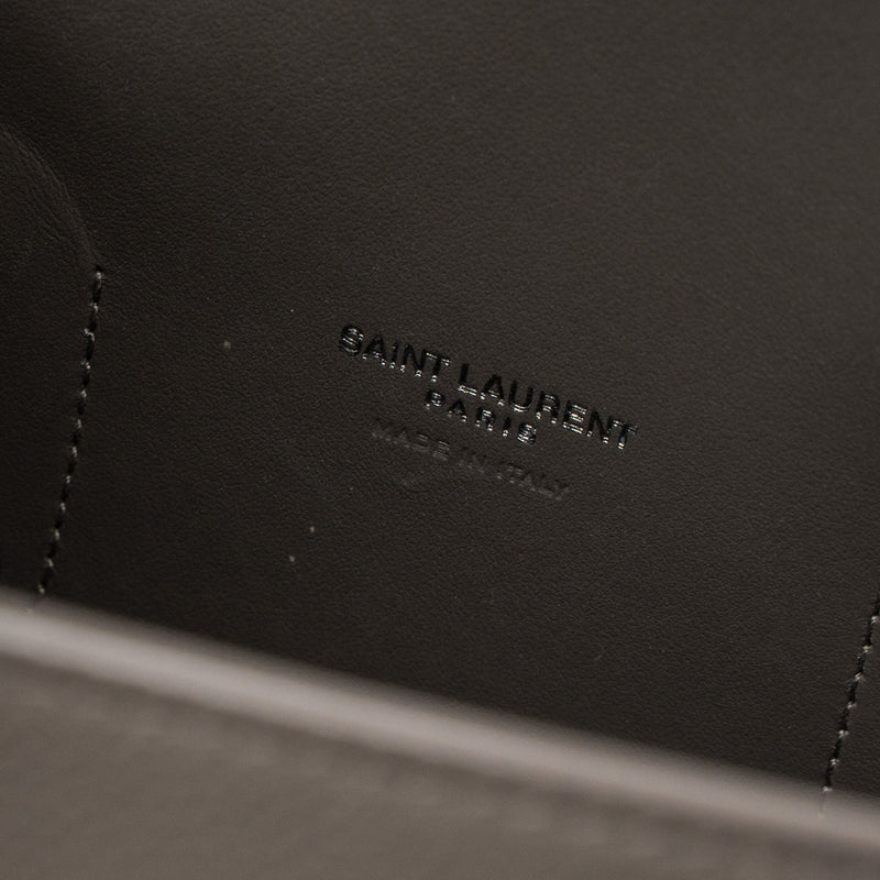 Saint Laurent/YSL Sac De Jour Small Grained Calfskin Grey SHW