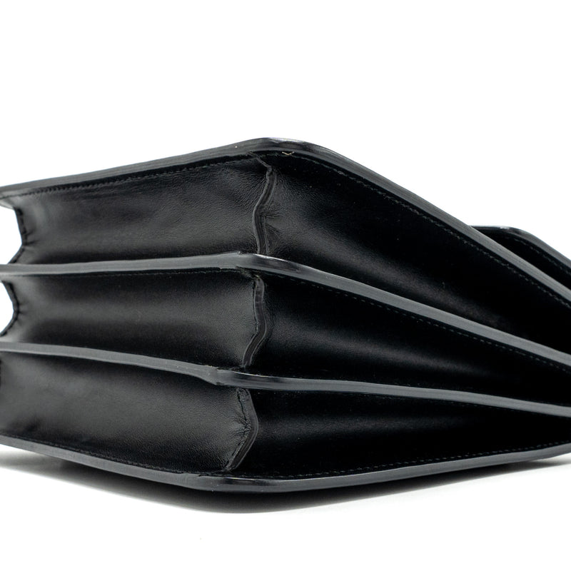 Bvlgari Serpenti Forever Top Handle Crossbody Bag leather Black LGHW