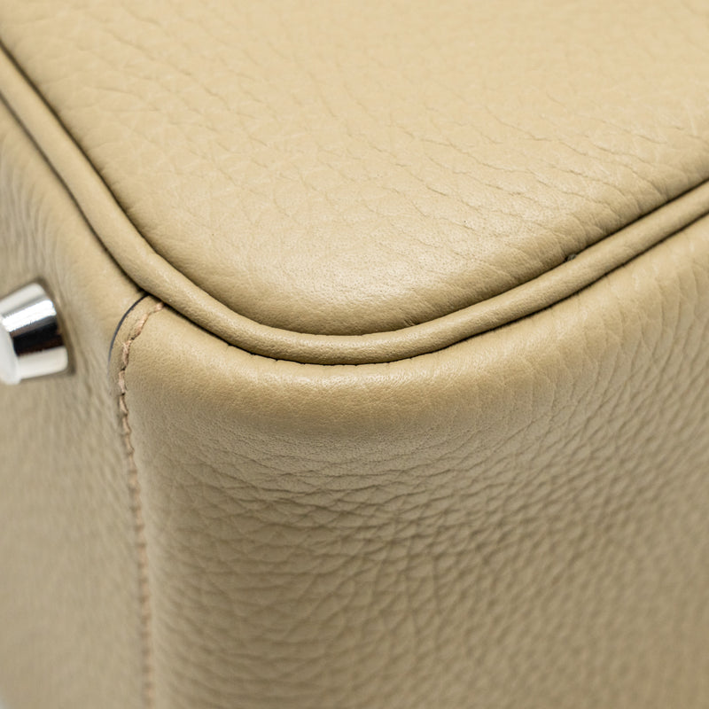 Hermes Lindy 26 Clemence Beige Marfa SHW Stamp W