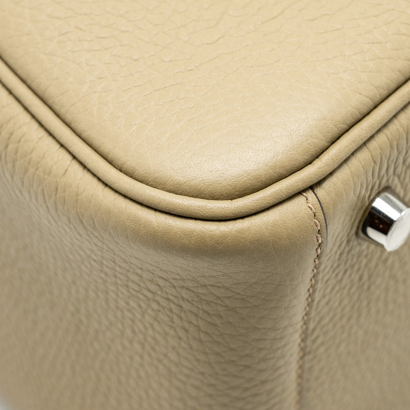 Hermes Lindy 26 Clemence Beige Marfa SHW Stamp W