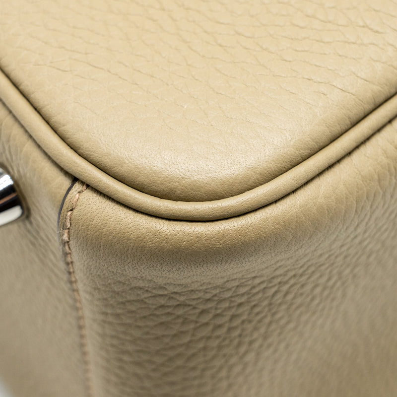 Hermes Lindy 26 Clemence Beige Marfa SHW Stamp W