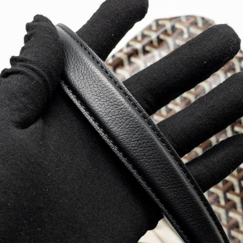 Goyard Boheme Hobo Bag Goyardine Canvas/Calfskin Black SHW