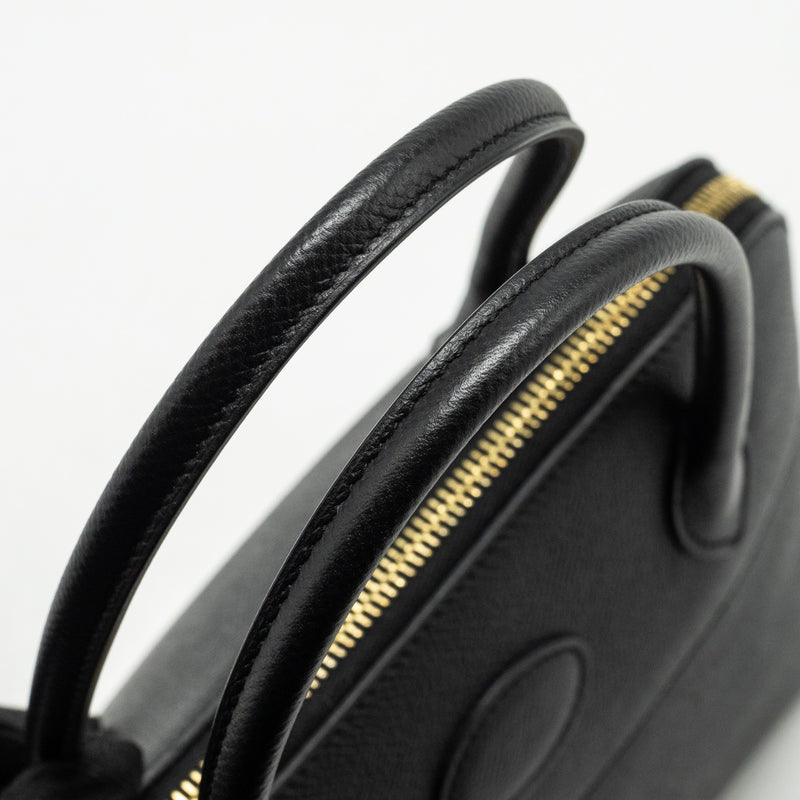 Hermes Bolide 27 Epsom Black GHW Stamp C