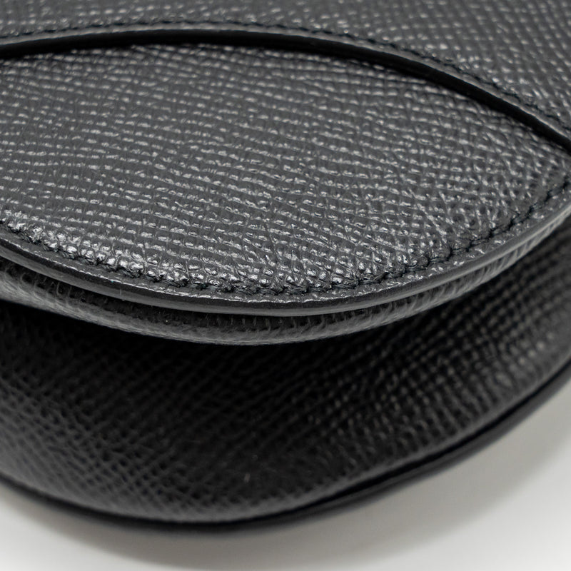 Dior Mini Saddle Bag Calfskin Black GHW