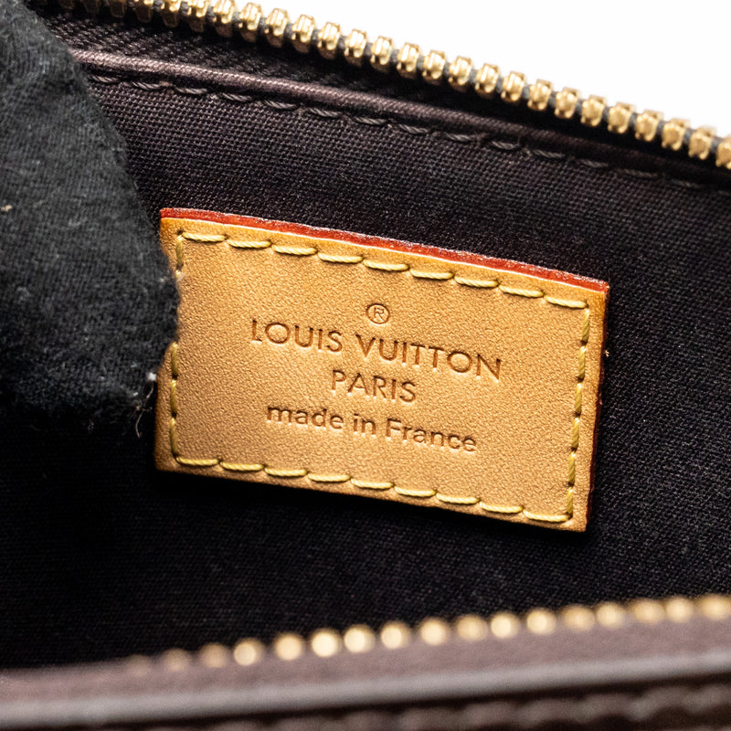 Louis Vuitton Alma BB Monogram Patent Leather Amatante GHW