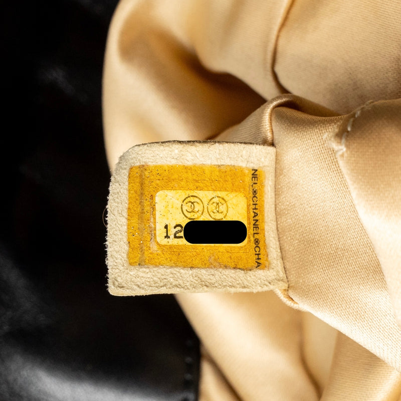 Chanel Rodeo Drive Flap Bag Calfskin Black GHW