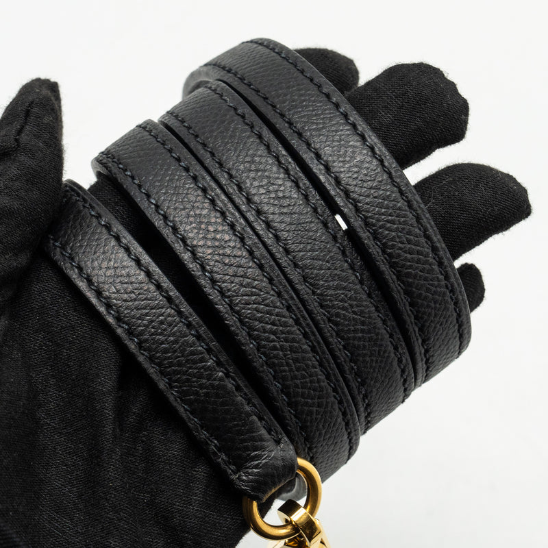 Hermes Bolide 27 Epsom Black GHW Stamp C