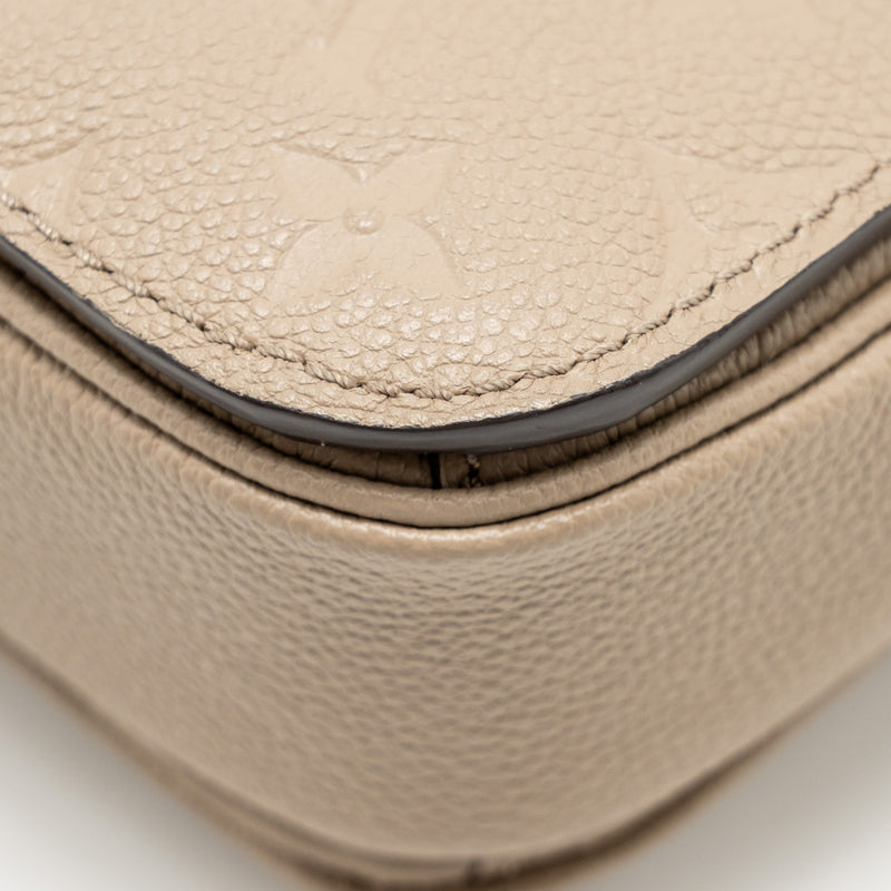 Louis Vuitton Pochette Metis Monogram Empreinte Tourterelle GHW