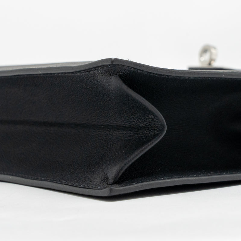 Hermes Kelly Danse Swift Black SHW Stamp K