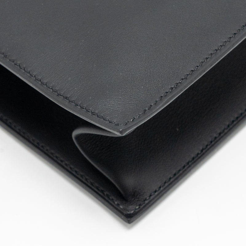 Hermes Kelly Danse Swift Black SHW Stamp K