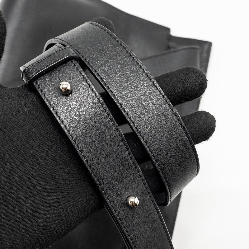 Loewe crossbody men’s messenger bag leather black SHW