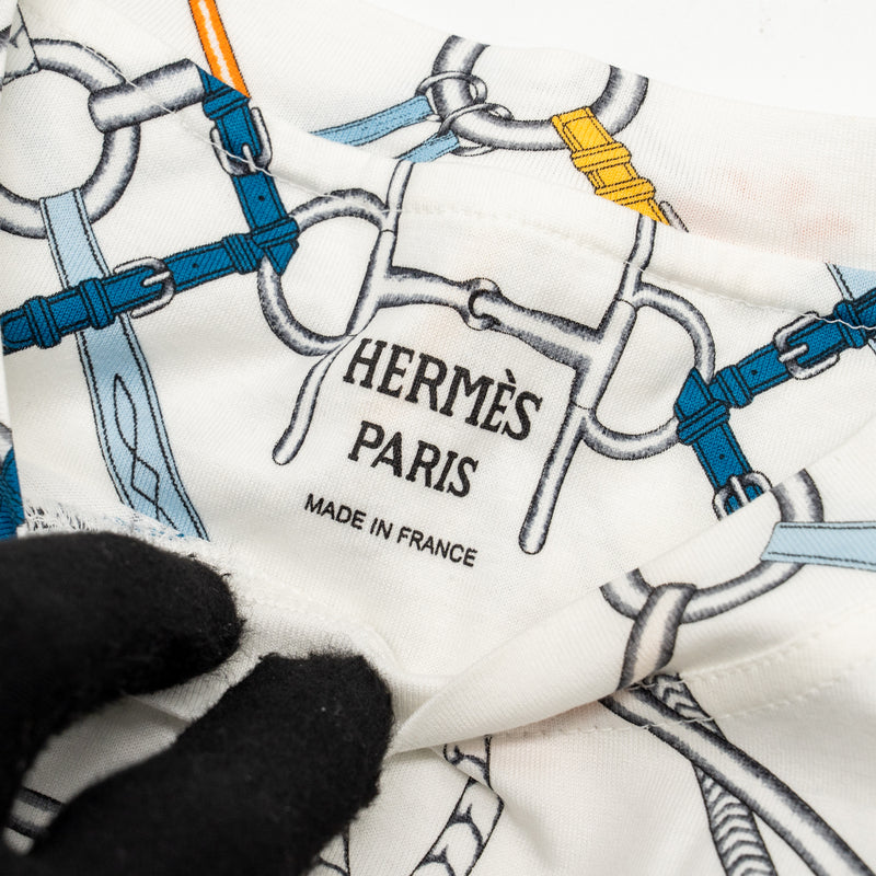 Hermes size 34 parcours sans f t shirt blanc