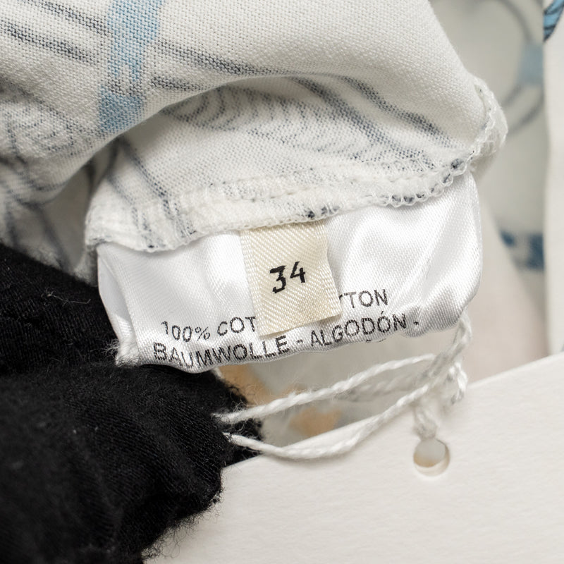 Hermes size 34 parcours sans f t shirt blanc