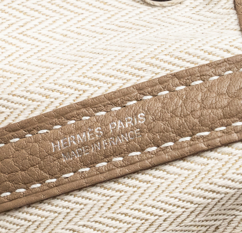 Hermes Garden Party 30 Negonda etoupe SHW stamp U