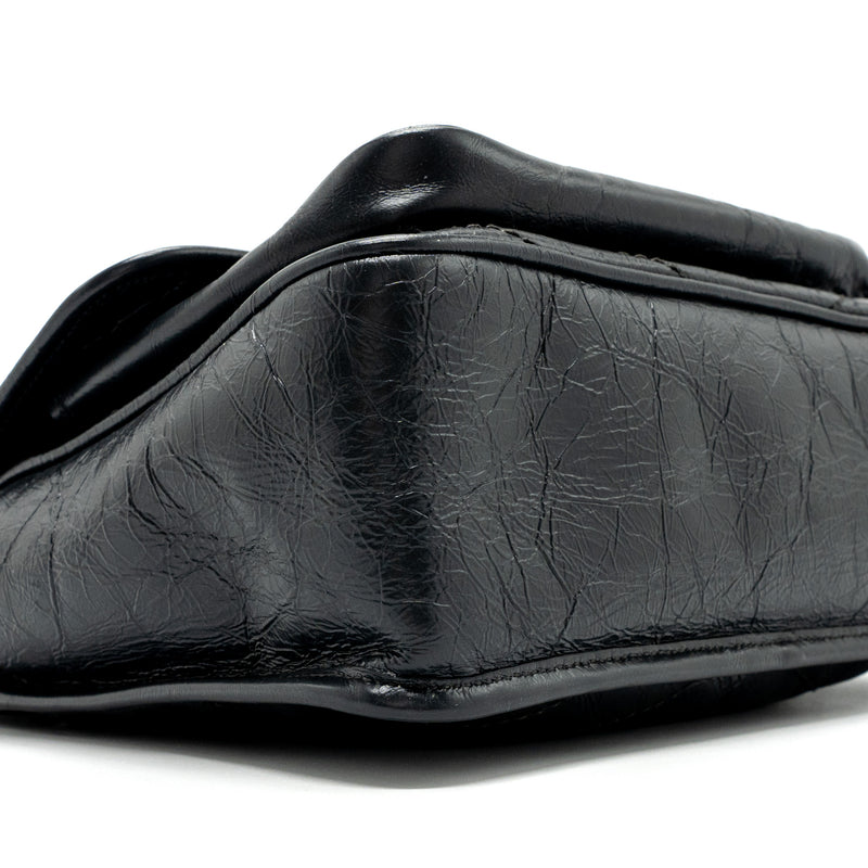 Saint laurent Medium Niki calfskin dark grey SHW