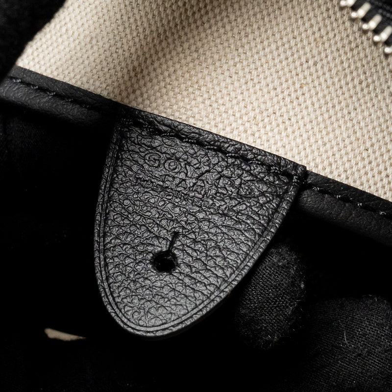 Goyard Artois Medium Handbag Goyardine Canvas/Calfskin Black SHW
