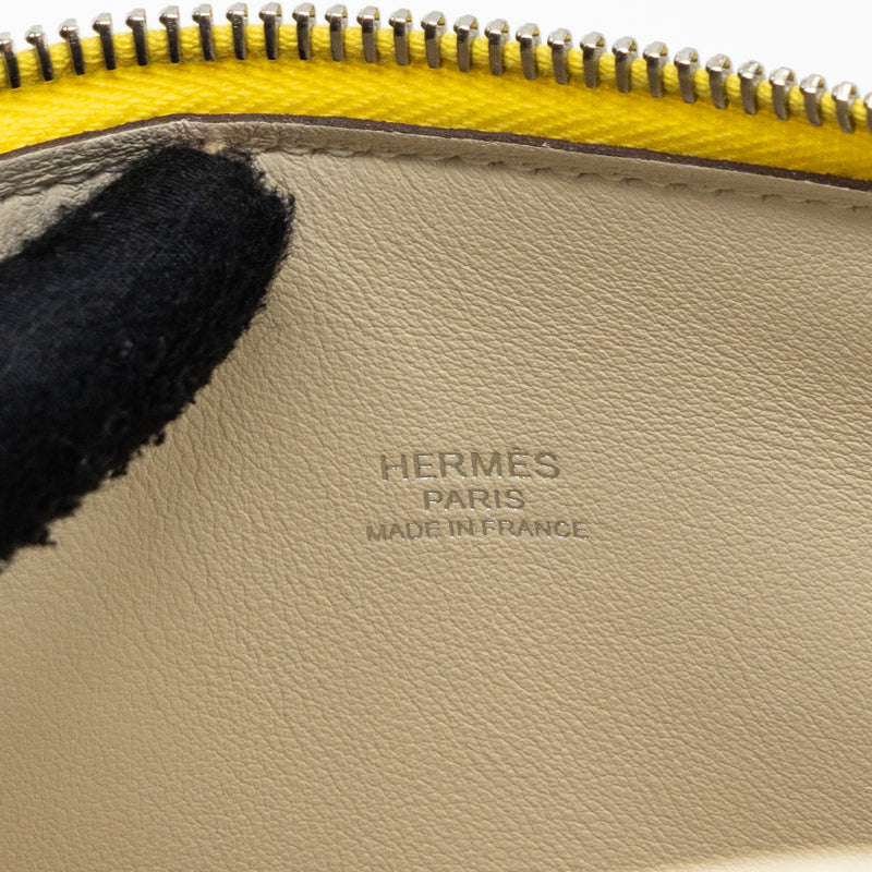 Hermes Bolide 1923 25 Epsom Nata/Terre Battue/Jaune Citron SHW Stamp U