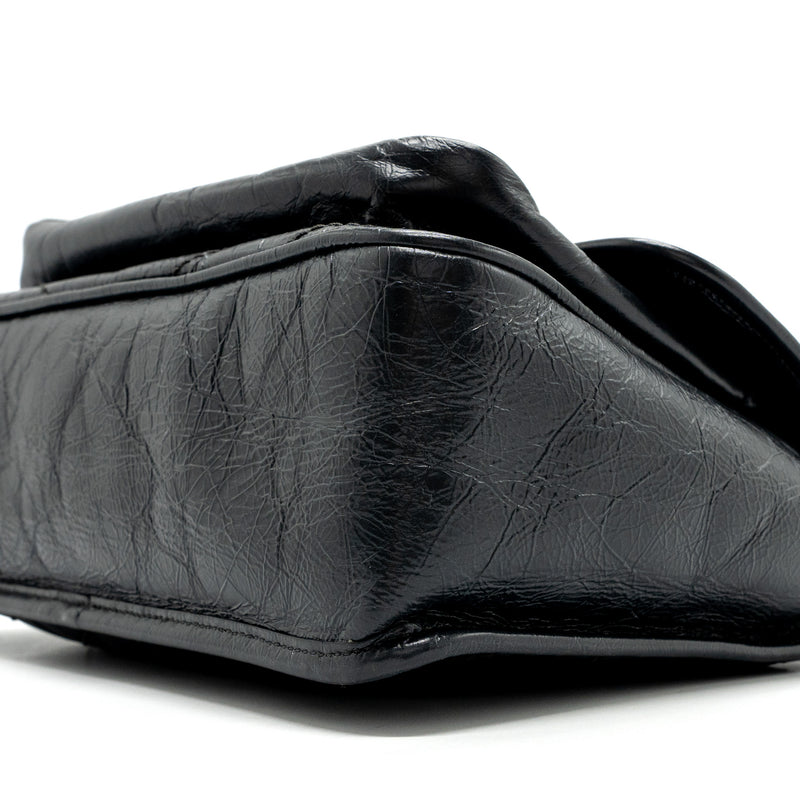 Saint laurent Medium Niki calfskin dark grey SHW