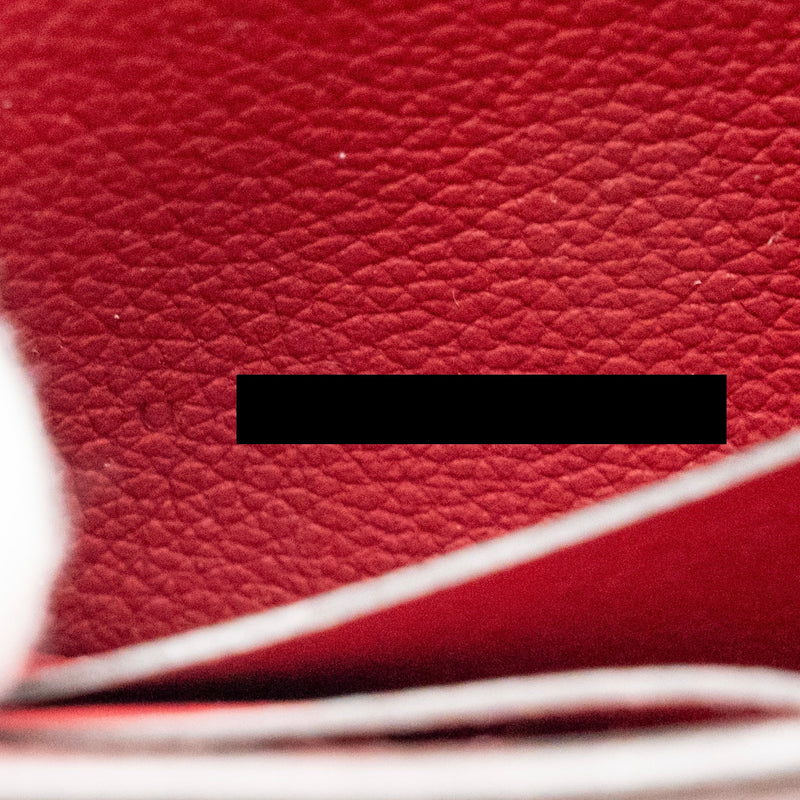 Hermes Constance Slim Evercolor K1 Rouge Grenat GHW Stamp