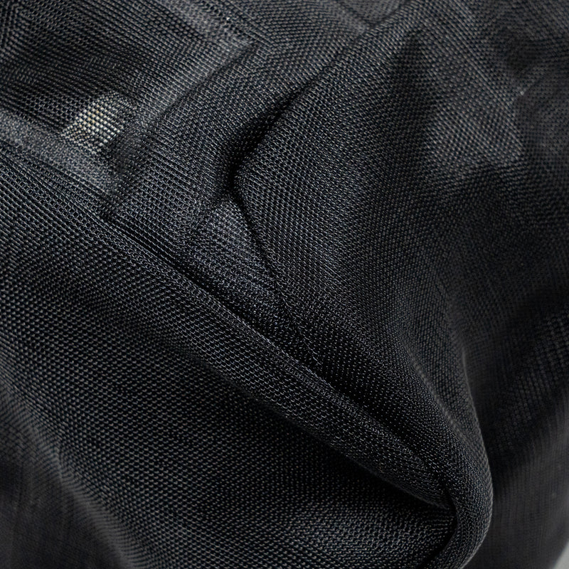 Chanel coco neige Backpack mesh black SHW