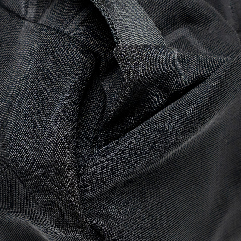 Chanel coco neige Backpack mesh black SHW